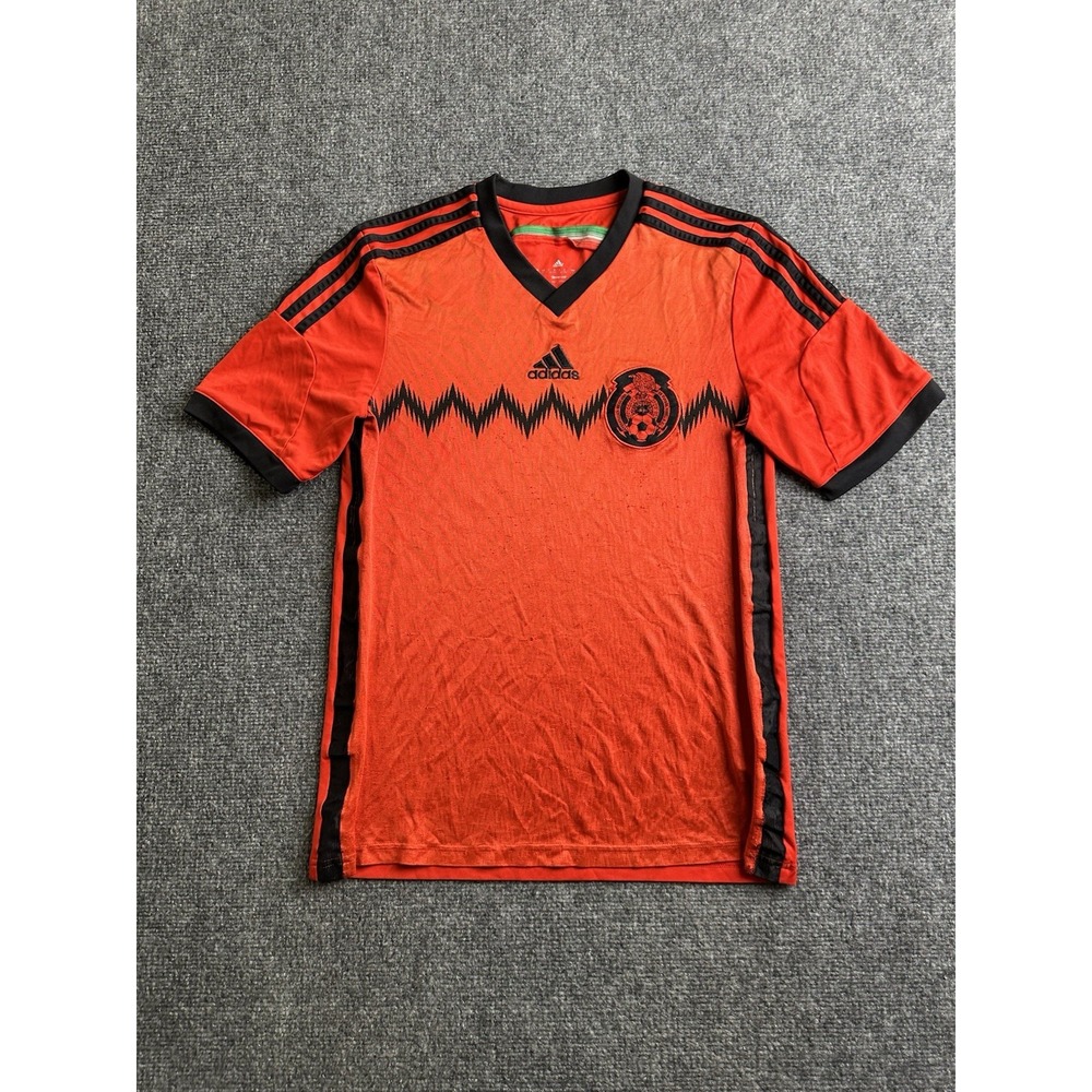 Boys 2014 Adidas Mexico National Team Away Soccer Jersey, Size XL 15-16 Years